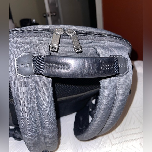 Tumi Alpha Bravo Nellis Backpack - Blue In Navy/ Anthracite - Picture 6 of 9